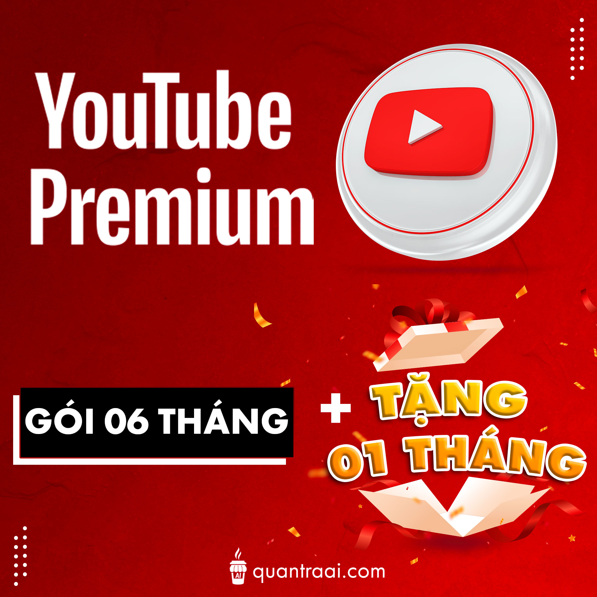 Youtube Premium 06 tháng