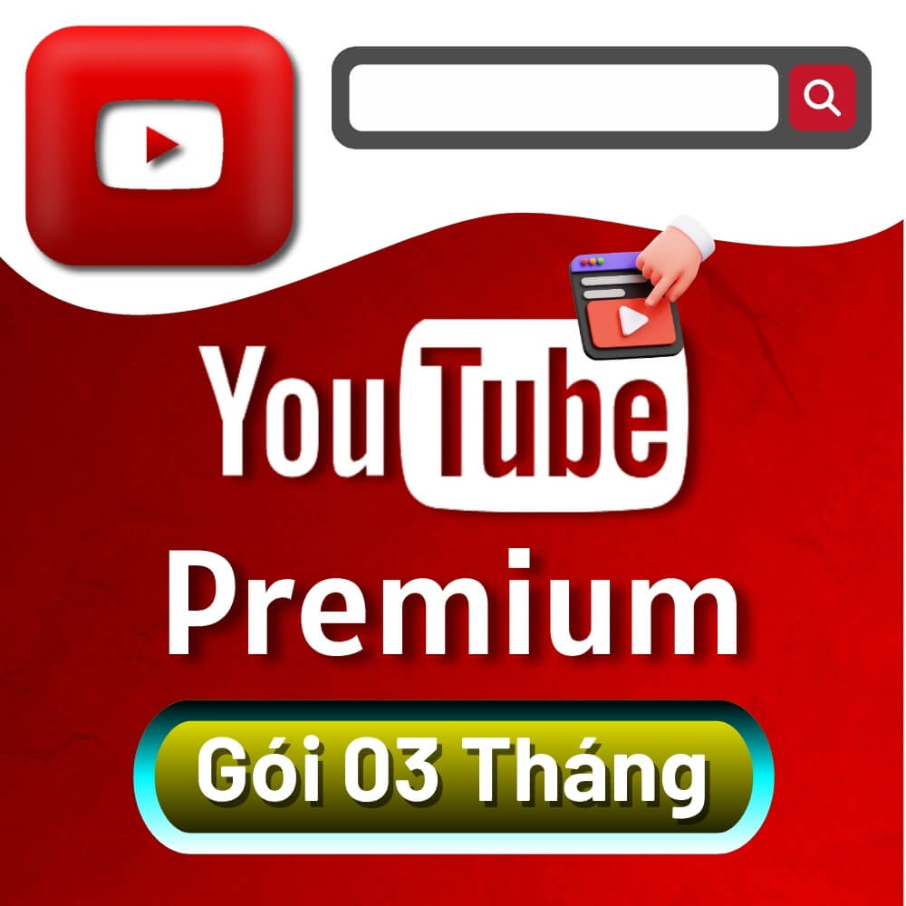 Youtube premium 3 tháng