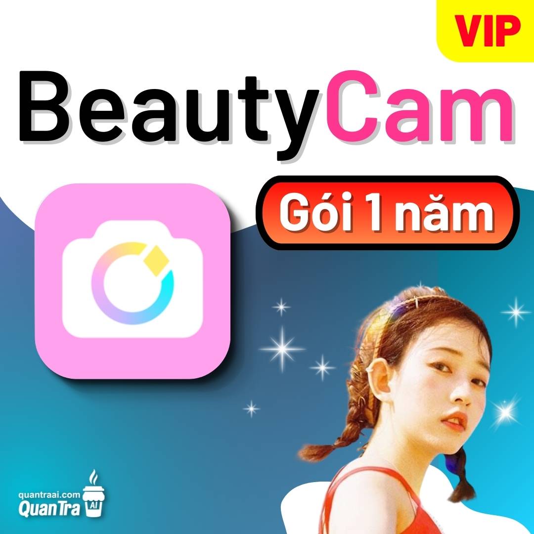 Tài khoản BeautyCam VIP 1 năm