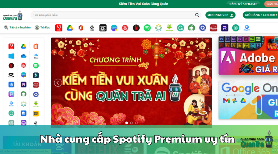 Hướng dẫn mua Spotify Premium uy tín
