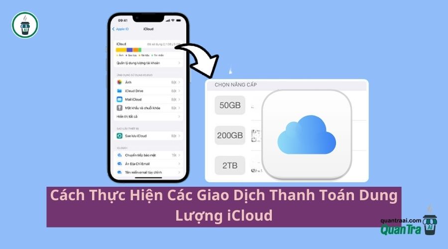 Cách Thực Hiện Các Giao Dịch Thanh Toán Dung Lượng iCloud