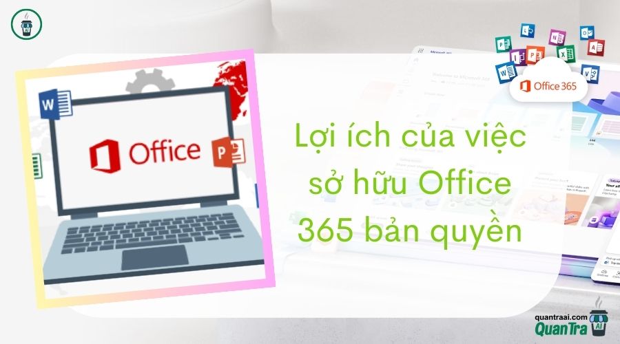Mua Office 365 trọn đời:Lợi ích của việc sở hữu Office 365 bản quyền