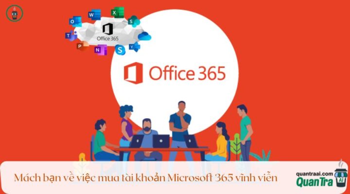 Mách bạn về việc mua tài khoản Microsoft 365 vĩnh viễn